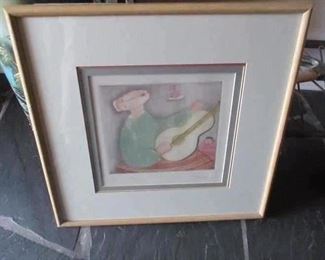 Eng Tay lithograph, editon of 150