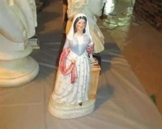 Florence Nightengale-- a rare Staffordshire figure