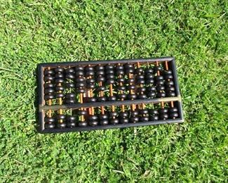 Vintage Oriental abacus