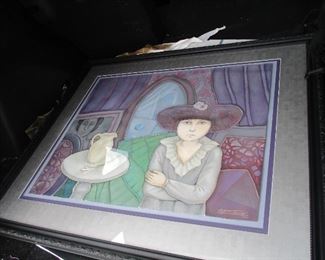 Leticia Terrago, beautifully framed