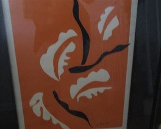 Henri  Matisse, Serigraph for Michael Caza, 642/975