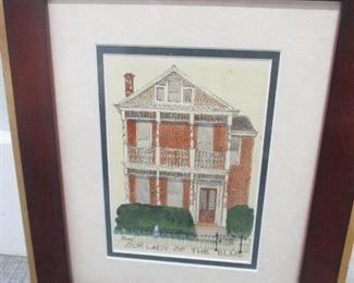 Bluma Klein, New Orleans artist in the 20th century known for painting houses