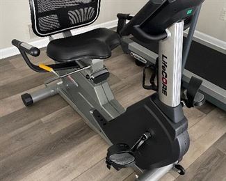 LifeCore Recumbent bike - excellent condition