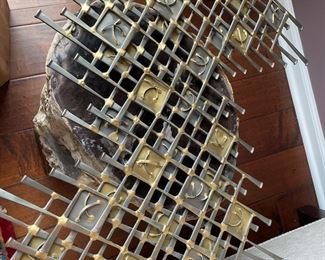 Brutalist artwork:  Ann Arbor artist