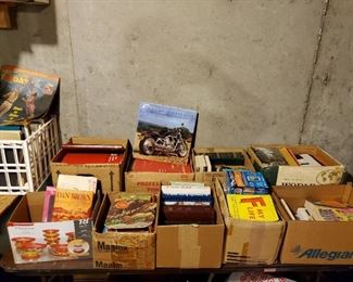 Vintage and antique books