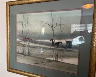 P. Buckley Moss - Shadowy Ride