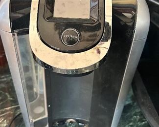 there are 2 Keurig coffee makers