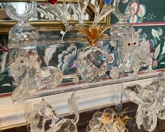 just a partial example of the Swarovski crystal collection