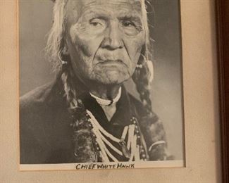 Chief White Hawk, (aka John Miller)