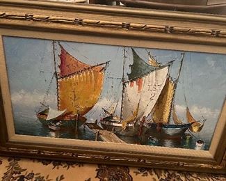 Victor Bruzac Painting