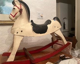 Antique Rocking Horse