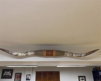 Longhorn Steer Horn Decor