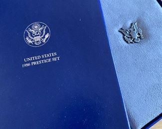 United States Prestige Coin Collection Sets 1980's and 1990's