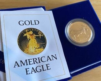 Gold American Eagle Coin