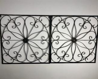 Metal Wall Art, 2 piece