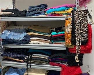 LADIES SLACKS AND SHORTS