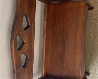 $46 
Pine child or doll bench
19Wx23Tx9D