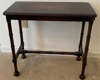 $68 
Small side table/ smoking stand&nbsp; 24Lx12Dx23T