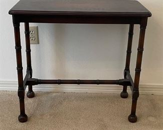 $68 
Small side table/ smoking stand&nbsp; 24Lx12Dx23T