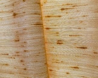 $150 
Pair of yellow mustard draperies for 36W window w panels 90L