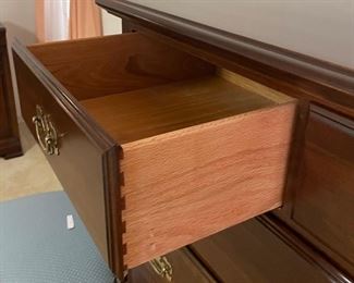 $245 
Mahogany tall chest 38 1/2x18x51 solid wood&nbsp;