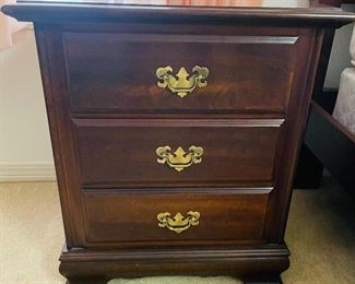 $180 
Mahogany two night 1 chest/1 table with drawer