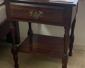 $180 
Mahogany two night 1 chest/1 table with drawer