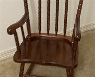 $48 
Rocker 14 1/2Wx12Dx25T back