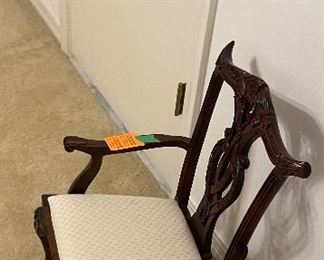$60 
Chippendale child or doll chair 14Wx12Dx23T