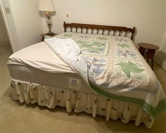 $225 
King size headboard Sealy posturpedic mattress & headboard & frame&nbsp;