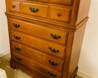 $150 
Tall chest maple 4 drawers 44T x 33W x 17D