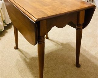 $110                                                                                                        Table with fold down ends