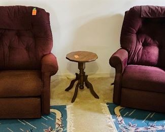 $150 
Pair of two manual recliners (can sell Each if needed for $75)