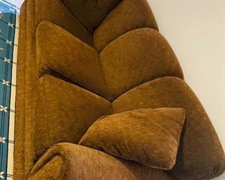 $250 
Lazy boy sofa brown velours 86x34