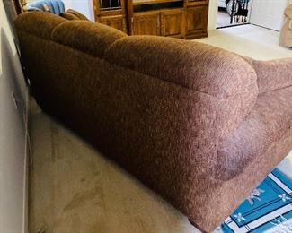 $250 
Lazy boy sofa brown velours 86x34