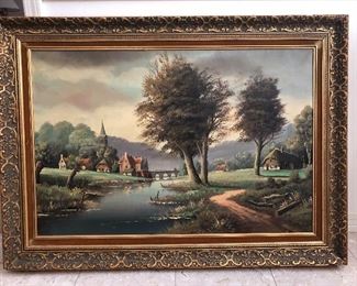 $150 Creekside painting 43x31