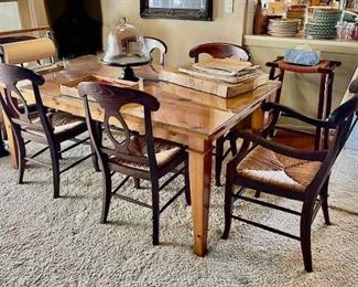 Dining table  and 6 chairs