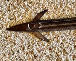 antique hay harpoon