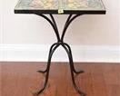 Lot #8 Cast Iron Outdoor Side Table