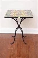 Lot #8 Cast Iron Outdoor Side Table