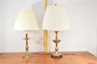 Lot 44 Brass Lamps