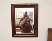 Lot 69 Wood Framed Mirror