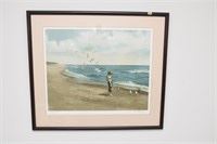 Lot 72 Signed Adolf Sehring Lithograph 