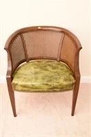 Lot 82 Cane Backed Arm Chair