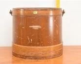 Lot 96 Antique Wooden Sugar Bucket