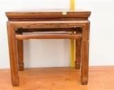 Lot 105 Wooden Ming Side Table