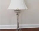 Lot 111 Glass Base Table Lamp