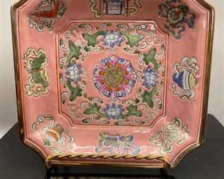 Macau Square Pink w Gilding