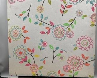 Square Pottery Barn Bulletin Board w/Magnets on Back