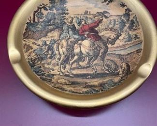 Gilded Ashtray - handmade in Italy